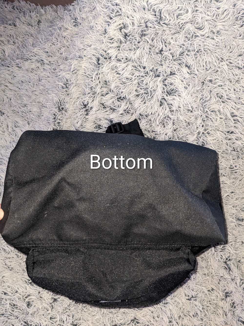 🔥 PINK Victoria's Secret Black Logo Canvas Backpack - Picture 4 of 9